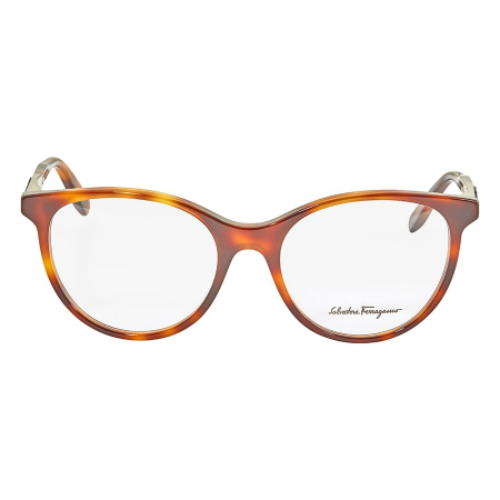 Salvatore Ferragamo Salvatore  Light Havana Cateye Ladies Eyeglasses SF2805R21252