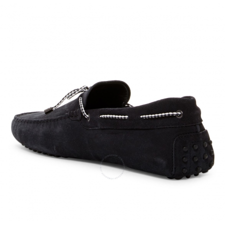 Tod's Men's Black Gommino Driving Shoes XXM0GW05473RE09970