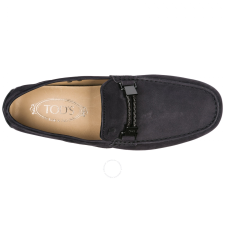 Tod's Men's Blue Leather Moccasins XXM0VH0O760VEKU801