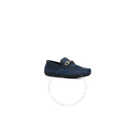 Tod's Men's Dark Bluette Leather Moccasins XXM0LR0N655FL1U616