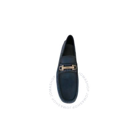 Tod's Men's Dark Bluette Leather Moccasins XXM0LR0N655FL1U616