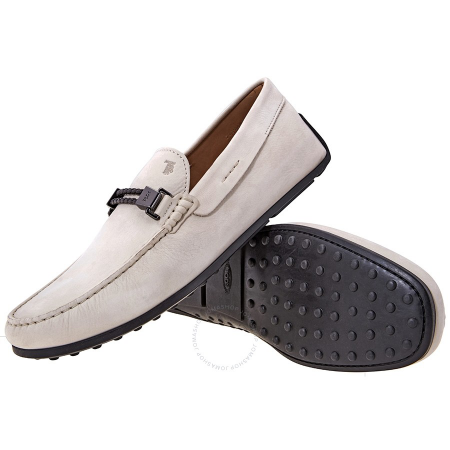 Tod's Men's Stone Leather Moccasins XXM0VH0O760VEKC409