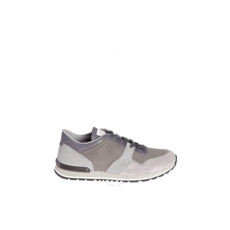 Tod's Men's  Leather Sneakers in Fog/Tar/Cement XXM0XH0Q803FZL89JY
