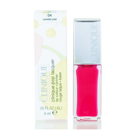Clinique Clinique / Pop Lacquer Lip Colour (gloss) + Primer 04 Sweetie Pop .20 oz 020714802394