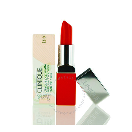 Clinique / Pop Matte Lip Color + Primer 03 Ruby Pop .13 oz 020714832988