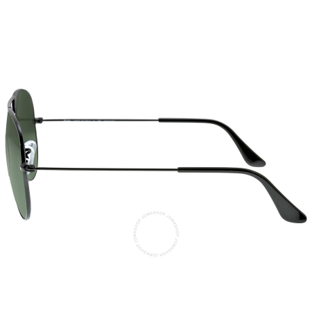 Ray Ban Aviator Green Polarized Lens 58mm Men's Sunglasses RB3025 002/58 58-14 RB3025 002/58 58-14