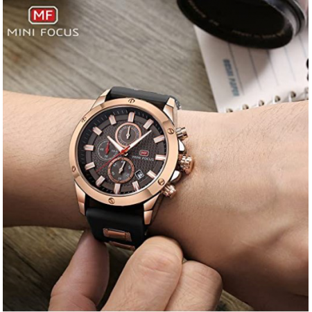 Men's Watches, MINI FOCUS Waterproof Sports Watches for Men, Men's Wrist Watches Relojes De Hombre