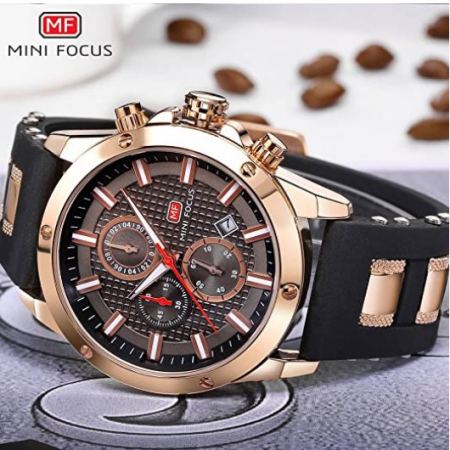 Men's Watches, MINI FOCUS Waterproof Sports Watches for Men, Men's Wrist Watches Relojes De Hombre