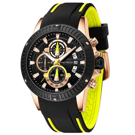 Men's Watches, MINI FOCUS Waterproof Sports Watches for Men, Men's Wrist Watches Relojes De Hombre