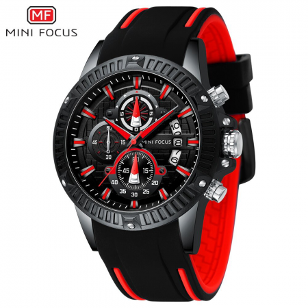 Đồng Hồ  MINI Focus MF0287G.01  Đeo Tay Dây Nhựa Thời Trang Cho Nam Color: Nany  NEW