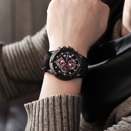 Men's Watches, MINI FOCUS Waterproof Sports Watches for Men, Men's Wrist Watches Relojes De Hombre