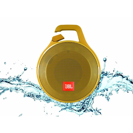 Loa JBL Clip+ Splashproof Portable Bluetooth Speaker (Yellow)