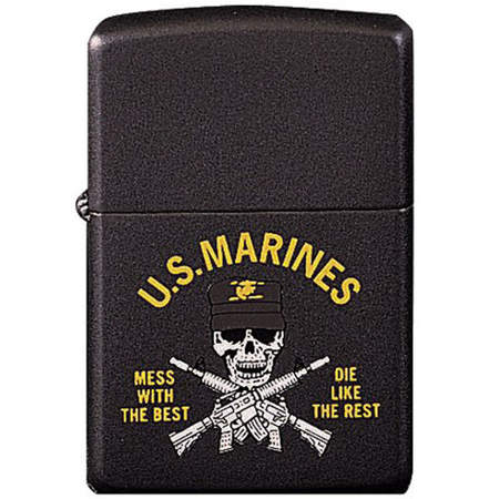 Bật lửa Zippo Marines ''Mess With The Best'" Lighter