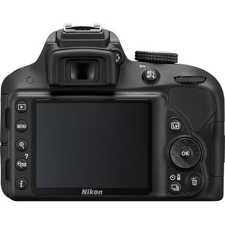 Nikon D3300 24.2 MP CMOS Digital SLR Camera with 18-55mm f/3.5-5.6G VR II Zoom Lens + 2x Professional Lens +HD Wide Angle Lens + UV Filter Kit with 24GB Deluxe Accessory Bundle (Certified Refurbished)