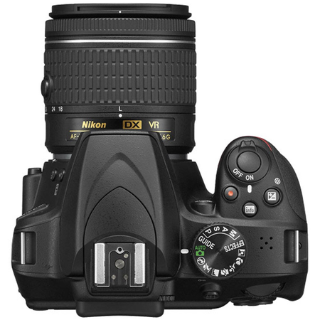 Nikon D3400 24.2 MP DSLR Camera + AF-P DX 18-55mm VR NIKKOR Lens Kit + Accessory Bundle 64GB SDXC Memory + SLR Photo Bag + Wide Angle Lens + 2x Telephoto Lens + Flash + Remote + Tripod+Filters (Black)
