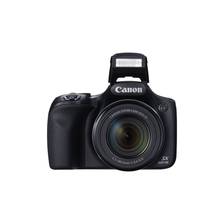 Canon PowerShot SX520 16Digital Camera with 42x Optical Image Stabilized Zoom with 3-Inch LCD (Black)