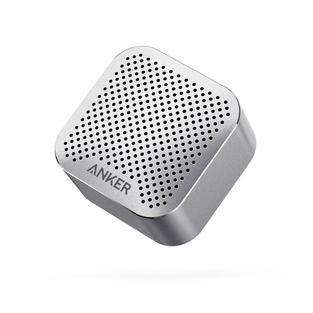 Loa Anker SoundCore nano, Super-Portable Bluetooth Speaker, Wireless Speaker with Big Sound and Hands-Free Calling, works - Gray