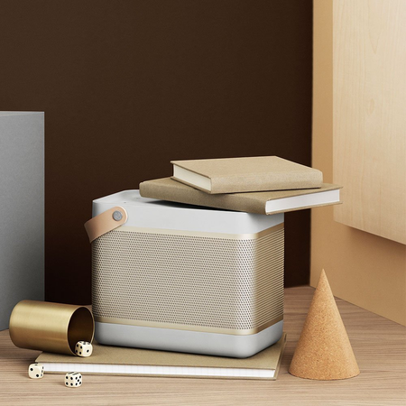 Loa B&O PLAY by Bang & Olufsen Beolit 15 Portable Bluetooth Speaker (Natural Champagne)