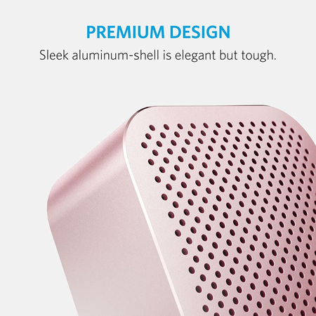 Loa Anker SoundCore nano, Super-Portable Bluetooth Speaker, Wireless Speaker with Big Sound and Hands-Free Calling, works - Pink