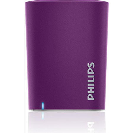 Loa Philips BT100V/27 Wireless Mini Portable Bluetooth Speaker, (Violet)