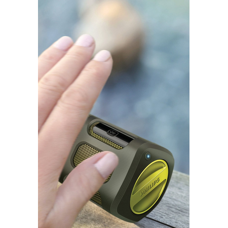 Loa Philips SB7220 Shoqbox Wireless Portable Speaker - Green 8W