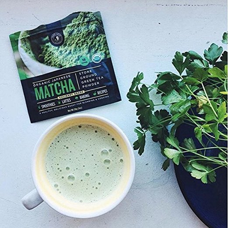Trà Xanh Organic Japanese Matcha Green Tea Powder, Culinary Grade (For Blending & Baking)