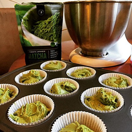 Trà Xanh Organic Japanese Matcha Green Tea Powder, Culinary Grade (For Blending & Baking)