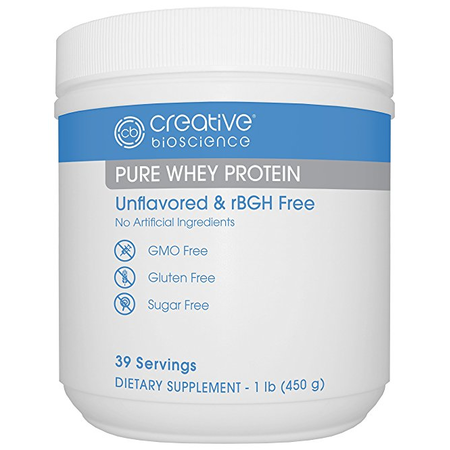 Creative Bioscience Pure Whey Protein, 1 Pound