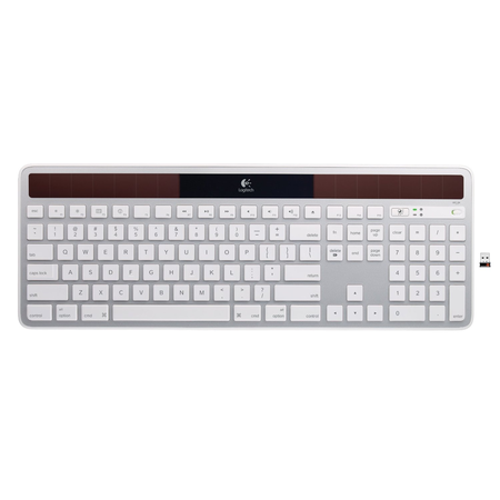 Bàn Phím Logitech Wireless Solar Desktop Keyboard K750 for Mac - Silver