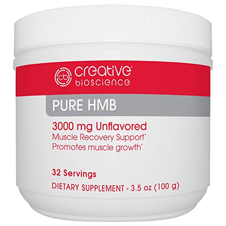 Creative Bioscience Pure HMB Supplement, 3.5 Ounce