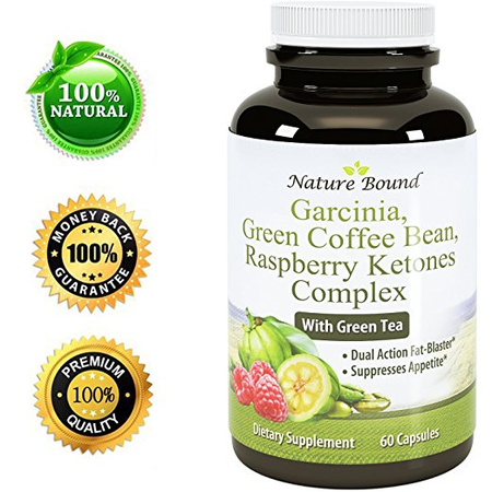 Tri-Blend - Pure Garcinia Cambogia HCA, Green Coffee Bean and Raspberry Ketones Complex