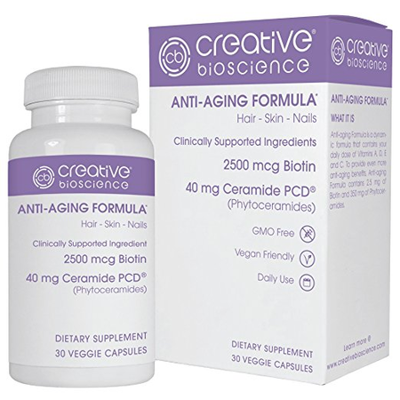 Thực phẩm chức năng Creative Bioscience Anti-Aging Formula, 30 viên
