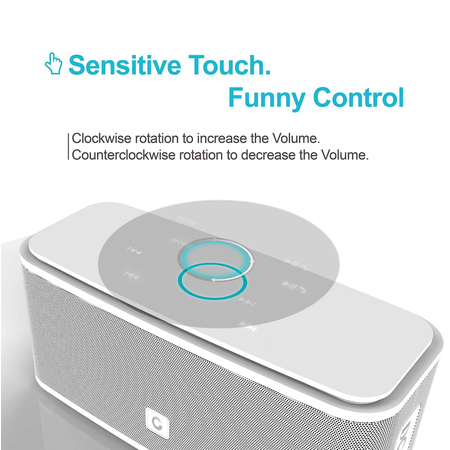 Loa DOSS SoundBox Wireless Portable Bluetooth V4.0 Speakers  - [White]