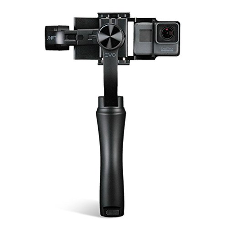 EVO Gimbals Smartphone Adapter Plate for GoPro Hero3, Hero3+, Hero4, Hero5 Black, Garmin Virb Ultra 30 and Yi Cameras - Works with most iPhone & Android Gimbals or Stabilizers