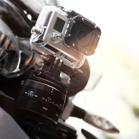 Motorized Panning Head Gopro Action Cam Timelapse Variable Speeds and Built-in Rechargeable Battery Blackbolt O-bolt 360 Degree Rotator