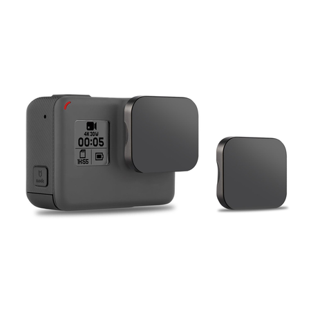 [2pcs] Deyard Ultra-Clear Tempered-Glass Screen and Lens Protector & Lens Cap Cover for GoPro Hero 5 Action Camera