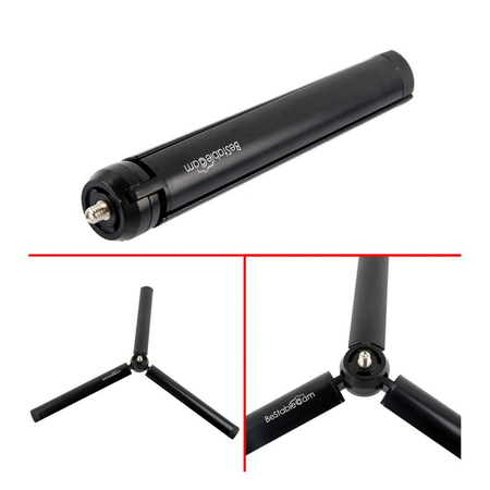 BeStableCam Tripod Monopod Stand Extend Extension Stick Aluminum