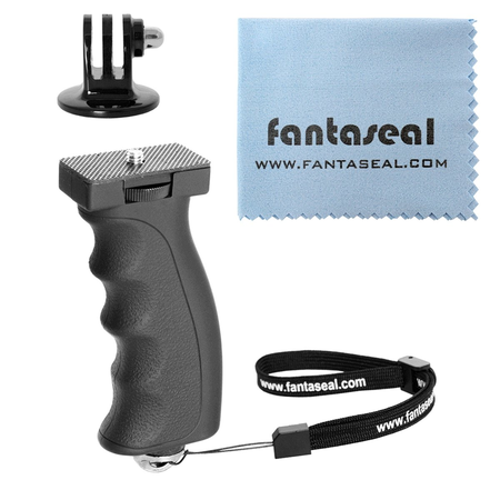 Fantaseal Ergonomic Camera Grip Mount for Nikon Canon Sony DSLR Camera Camcorder+ GoPro Hero5 /4/3/Session Sony Garmin Virb Xiaomi Yi SJCAM Action Camera Hand Grip Stabilizer Handle Support Holder