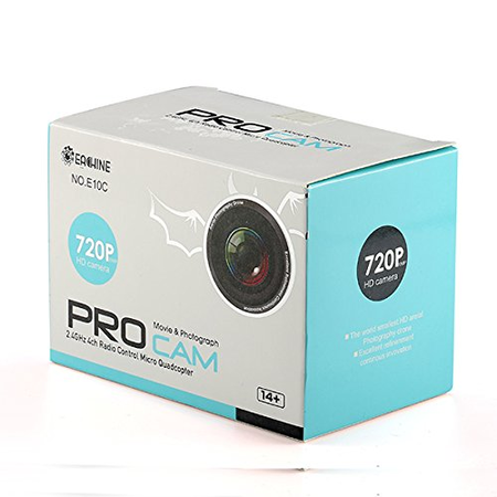 EACHINE E10C Mini Quadcopter With 2.0MP Camera Remote Control Nano Quadcopter Drone RTF Mode 2