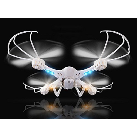 DBPOWER MJX X400W FPV Drone with Wifi Camera Live Video Headless Mode 2.4GHz 4 Chanel 6 Axis Gyro RTF RC Quadcopter, Compatible with 3D VR Headset