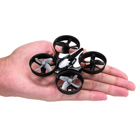 JJRC H36 Mini 2.4G 4CH 6Axis Gyro Headless Mode Remote Control RC Quadcopter RTF One-key Return (Black)