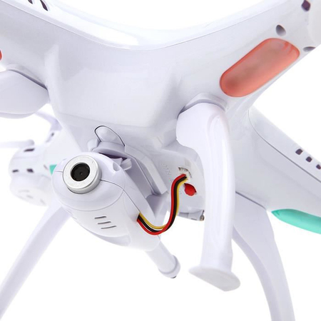 Cheerwing Syma X5SW-V3 FPV Explorers2 2.4Ghz 4CH 6-Axis Gyro RC Headless Quadcopter Drone UFO with HD Wifi Camera (White)