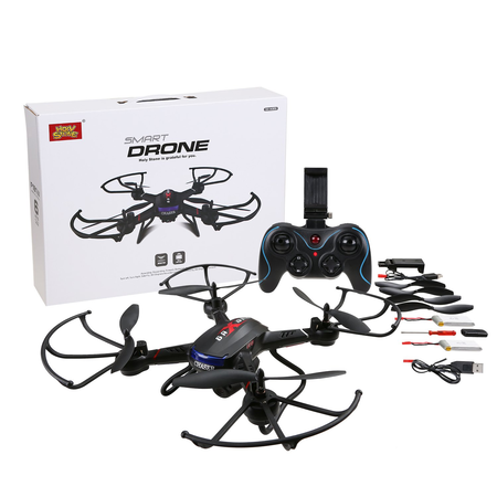 Holy Stone F181W Wifi FPV Drone with 720P Wide-Angle HD Camera Live Video RC Quadcopter with Altitude Hold, Gravity Sensor Function, RTF and Easy to Fly for Beginner, Compatible with VR Headset
