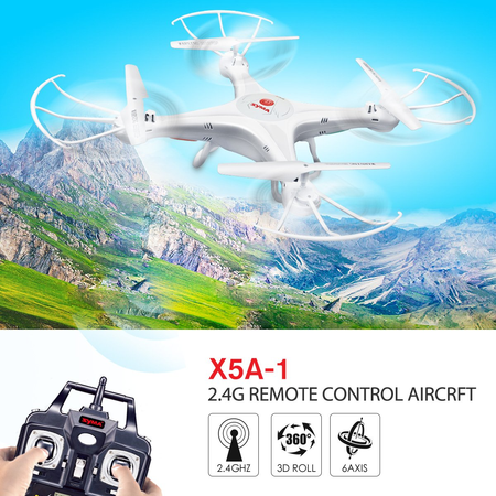 Syma X5A-1 Explorers 2.4Ghz 4CH 6-Axis Gyro RC Quadcopter Toys Drone RTF Without Camera