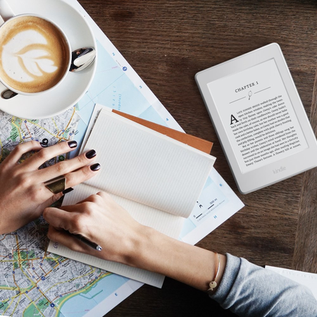 Kindle Paperwhite E-reader - White, 6" High-Resolution Display (300 ppi) with Built-in Light, Wi-Fi