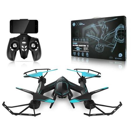 KingPow RC Drone 2.4GHz FPV VR Wifi RC Quadcopter 6-Axis Gyro Remote Control Drone with 2MP HD Camera