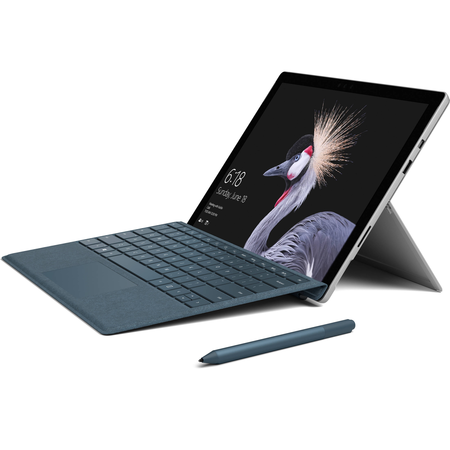 Microsoft Surface Pro 12.3"  (Intel Core i7, 8GB RAM, 256GB) Multi-Touch Tablet (2017, Silver)