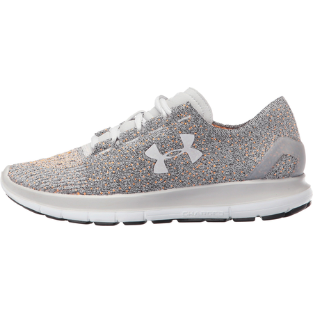 Under Armour Women's UA Speedform Slingride TRI Glacier Gray/Glow Orange/Glacier Gray Sneaker 8.5 B (M)
