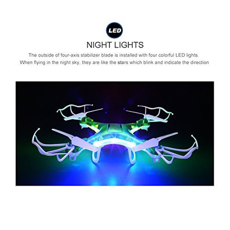 QCopter Green Quadcopter Drone- Awesome Drones