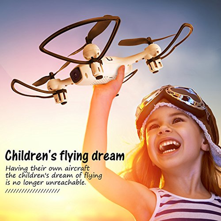 Cellstar RC Helicopter Drone with Altitude Hold A Key 360º 4-Ways Flips and Rolls 2.4 Ghz 6-Axis Gyro Quadcopter Durable and Anti-impact for Kids or Beginners
